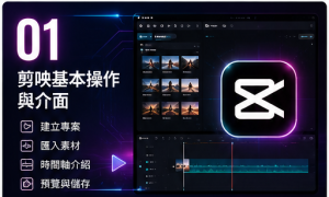 剪映基本操作與介面