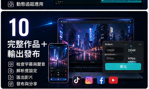 完整作品＋輸出發布